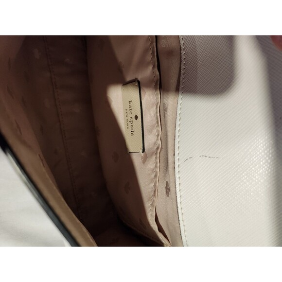 Kate Spade Carson Convertible Crossbody Bag Nimbus Warm Beige Multi - Picture 13 of 15